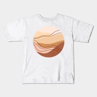 Abstract Sunset Painting 3.10 Kids T-Shirt